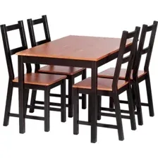 Кухонный стол TetChair Sonata Dining Set (антик/черный)