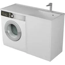 Veneciana Тумба с умывальником Nera 55 с 3-мя ящиками + Paola Magenta 1200 R (белый)