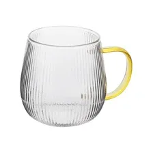 Кружка стеклянная PERFECTO LINEA Aria Golden 400 мл
