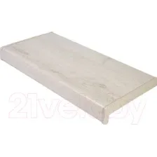 Подоконник VPL Премиум с заглушкой 200x1200 (белый дуб)