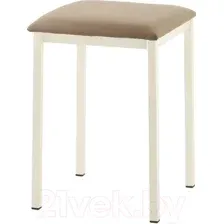 Табурет AMC Comfort 7 Г К3.4 (кожзам какао/слоновая кость)