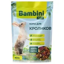 Корм для грызунов Bambini Pets для кроликов (400г)