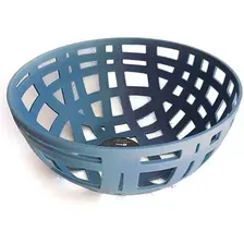 Ваза для фруктов MonAmi 6570 (серо-синий)
