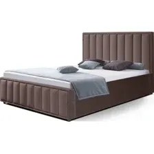 Кровать ФорестДекоГрупп Стелла 2 160x200 с ПМ и бельевым ящиком (Veluta Lux 36)