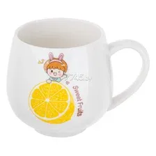 Кружка керамическая PERFECTO LINEA Sweet fruits лимон 350 мл (17-300111)