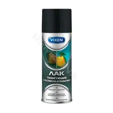 VIXEN VX-24010 Лак для тонировки стекла и пластика черный 520мл аэрозоль