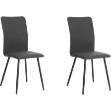 Стул TetChair La Rousse (рогожка, темно-серый, 2 шт)