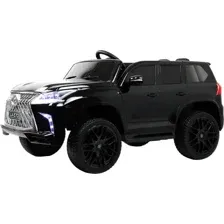 Детский автомобиль RiverToys Lexus 570 / E555EE (черный глянец)