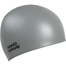 Шапочка для плавания Mad Wave Intensive Big (серый)