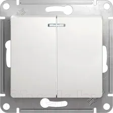 Выключатель Schneider Electric Glossa GSL000153 (белый)