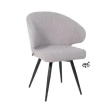 Стул ROB-R1 360, k08 Графит замша LUX\черный