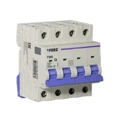 Выключатель автоматический Dr.Ferz FMB-C 10kA 4P 06 C / 21100148FERZ