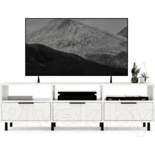 Тумба Crafto Агата 01 150x38x47 (белый)