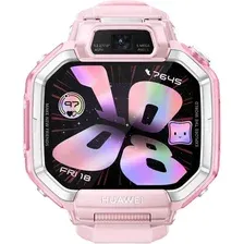 Детские умные часы Huawei Watch Kids X1 (розовый, с розовым ремешком, международная версия)