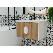 Тумба под умывальник Cersanit Como 70 / 69342 (орех)
