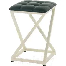Табурет AMC Comfort 8К3.9 (кожзам зеленый/слоновая кость)
