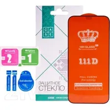 Защитное стекло Case 111D для Apple iPhone 12 Pro Max (черный)