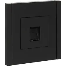 Розетка IEK Forte&Piano FP-K10-1-K02 (черный)
