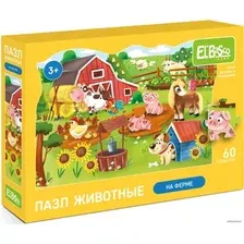 Мозаика/пазл El'Basco Toys На ферме ET01-021