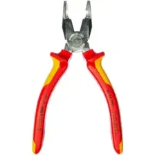 Плоскогубцы комбинированные хромированные 190 мм KN-0106190 KNIPEX