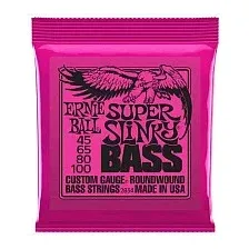 Струны для гитары Ernie Ball 2834 Super Slinky Bass 45-100