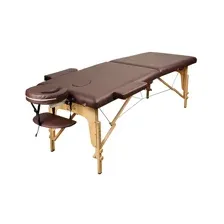 Массажный стол Atlas Sport Складной 2-с 60см (коричневый/деревянный)