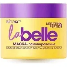 Маска Витэкс La belle эффект кератинового восстановления волос кератин+пептиды 300 мл
