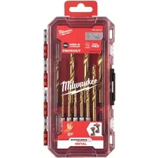 Набор сверл Milwaukee RedHEX HSS-TiN 3-10мм / 4932493865 (10шт)
