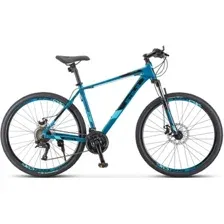 Велосипед Stels Navigator 720 MD 27.5 V010 р.19 2023 (разобранный, темно-бирюзовый)