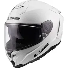 Мотошлем LS2 FF817 Challenger II Solid (L, белый)
