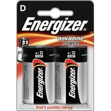 Батарейка Energizer Alkaline Power D 2 шт