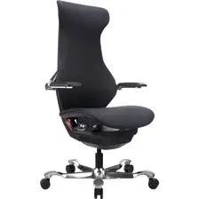 Офисное кресло Everprof Atom Black (экокожа черный)
