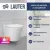 Унитаз подвесной Lauter Longer 2110822 + GROHE Rapid SL 39504000 с кнопкой (круглая, хром)