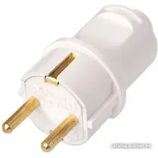 Вилка кабельная Bylectrica В16-379 (белый)