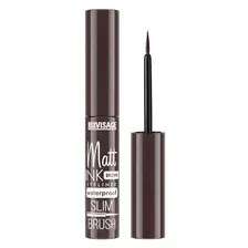 Подводка для глаз LUXVISAGE Matt INK waterproof BROWN 4 г