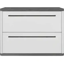 Тумба Shtabe Royal 5202 эко (металл бруклин/р.черная)