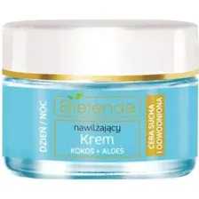 Крем для лица Bielenda Hydra Care, увлажняющий, кокос&алоэ, 46422, 50 мл
