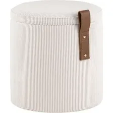 Пуф Stool Group Руни S с ящиком 24A2064CG-L-16 (вельвет белый)