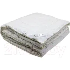 Одеяло Alleri Тик Демисезонное 175x210 (овечья шерсть)