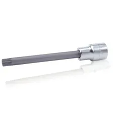 Головка 1/2 с насадкой SPLINE M10 удлин. 140мм TOPTUL