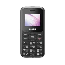 Мобильный телефон OLMIO C16 черный