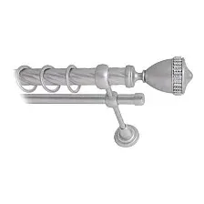 Карниз для штор Lm Decor Кубок 110 2р витой 25/16мм (сатин, 3м)