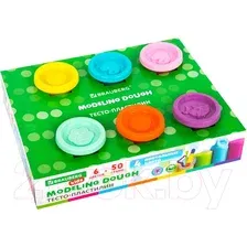 Набор для лепки Brauberg Kids / 106719 (6цв)