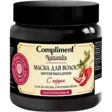 Маска для волос Compliment Naturalis с перцем Против выпадения  (500мл)