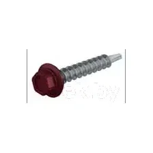 Саморез Starfix Кровельный по металлу 5.5х19 шайба с прокл. PT3 / SM-18707-5000 (5000шт, оцинкованный, RAL 3009 оксидно-красный)