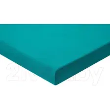 Простыня Альвитек Трикотажная на резинке 90x200 ПТР-МВ-090 (морская волна)