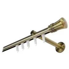 Карниз для штор Lm Decor Гиро 19 мм (антик, гладкая, 4м, 19мм, 1 ряд)