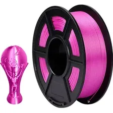 Филамент NV Print NV-3D-SILK-PLA-P-PURPLE (1.75мм, 1кг, фиолетовый)