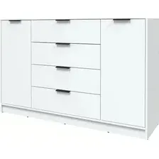Тумба Интерлиния Концепт КТ-Т160 Глосс (белый платинум/белый)
