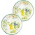 Набор тарелок Elan Gallery Лимоны 420763 (New Bone China)